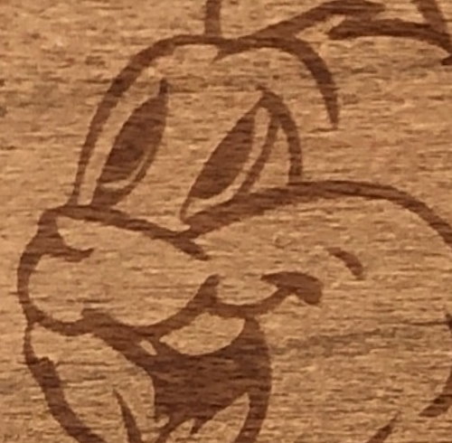 Metal Laser Tube Engraving on Wood