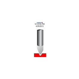 CH1254.010 Cutter .010 Tip, 1/2 Round, 1/8