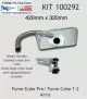 100292 Connection Kit, Flexible Stainless Steel