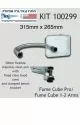 100299 Arm Kit Purex SS 50 mm. Flexible 