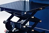 Adjustable z-axis table