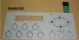23400012G Control Panel Sticker